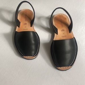 Jutelaune Vegan Black Avarcas